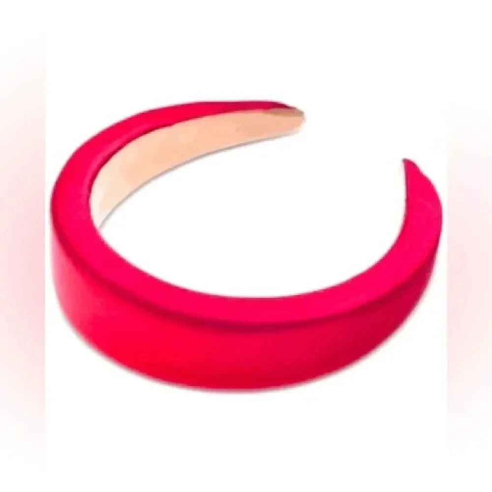 Cherry Pink Puffy Headband